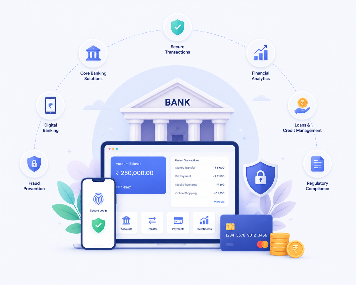 Banking and finance software for digital banking and compliance