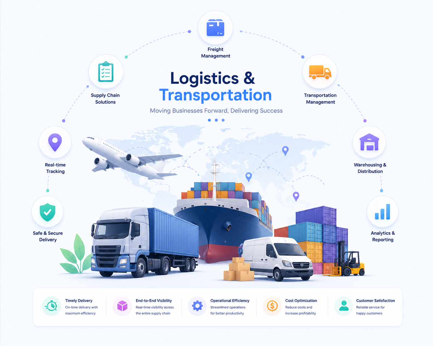 Logistics software for fleet tracking and warehouse management